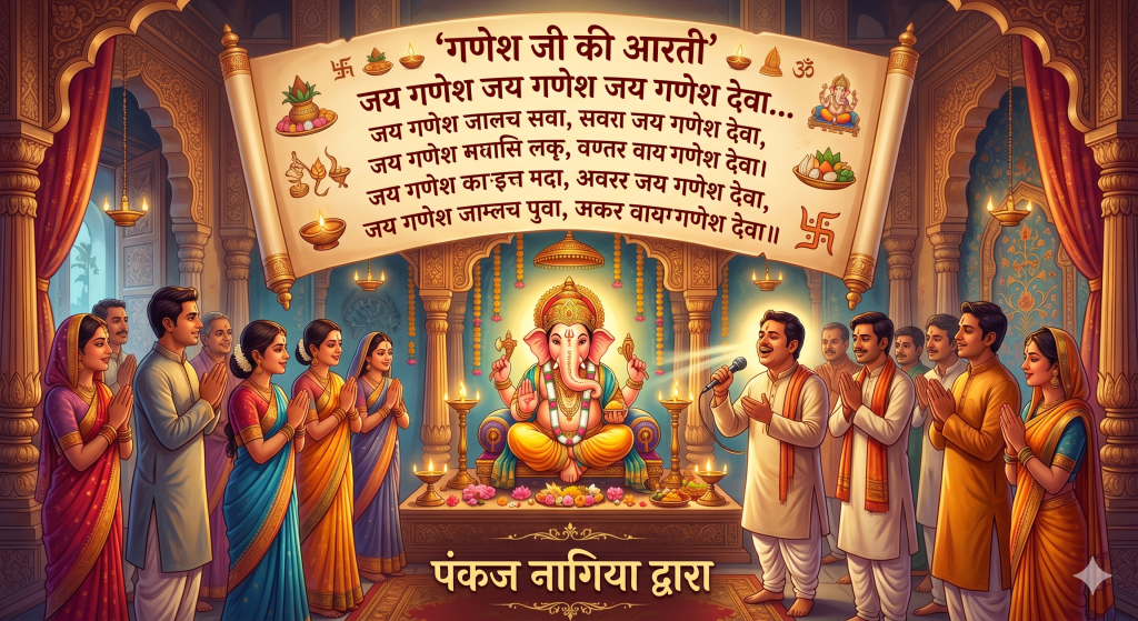 Pankaj Nagia Ganesh Ji Ki Aarti Lyrics